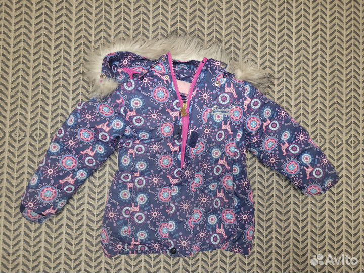 Фиолетовая куртка inborn mountaineer, размер 10