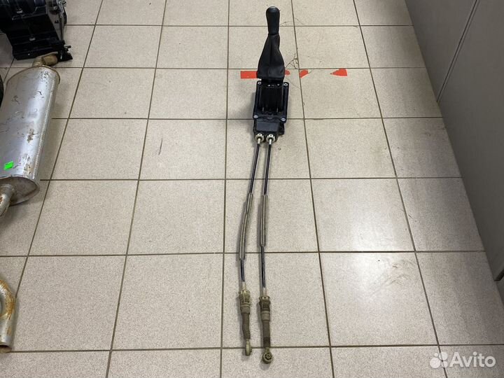 Кулиса кпп мт в сборе с тросами LADA X-RAY