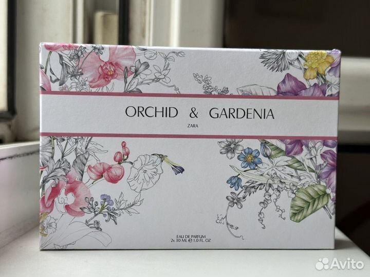 Orchid + Gardenia 2 шт по 30 ML zara набор