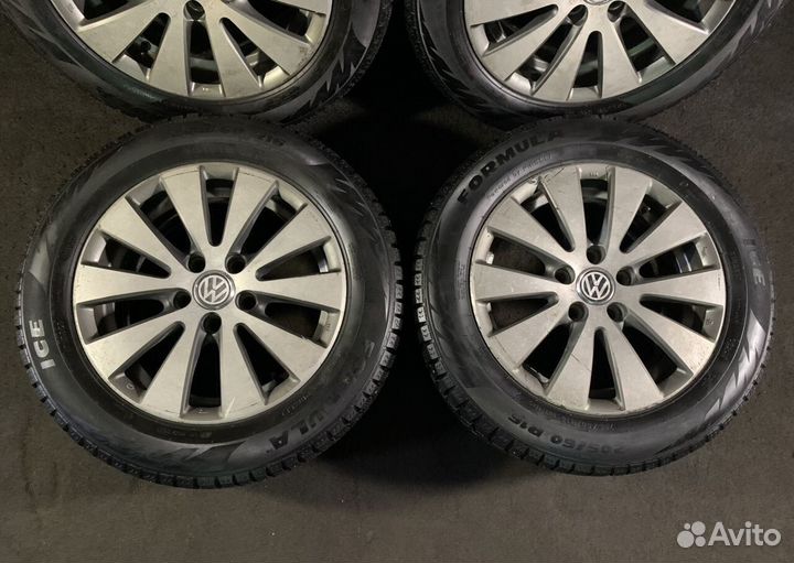 Зимние Колёса VW 205/60 R16 Б/у