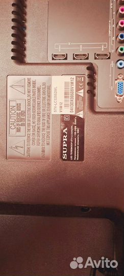 Телевизор на запчасти