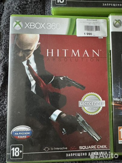 Игровые диски на xbox 360