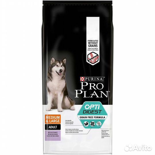 Корм Purina Pro Plan беззерновой