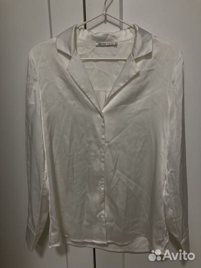 Атласная рубашка Zarina