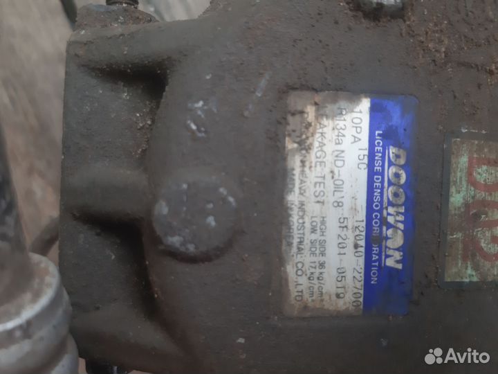 Компрессор кондиционера kia cerato