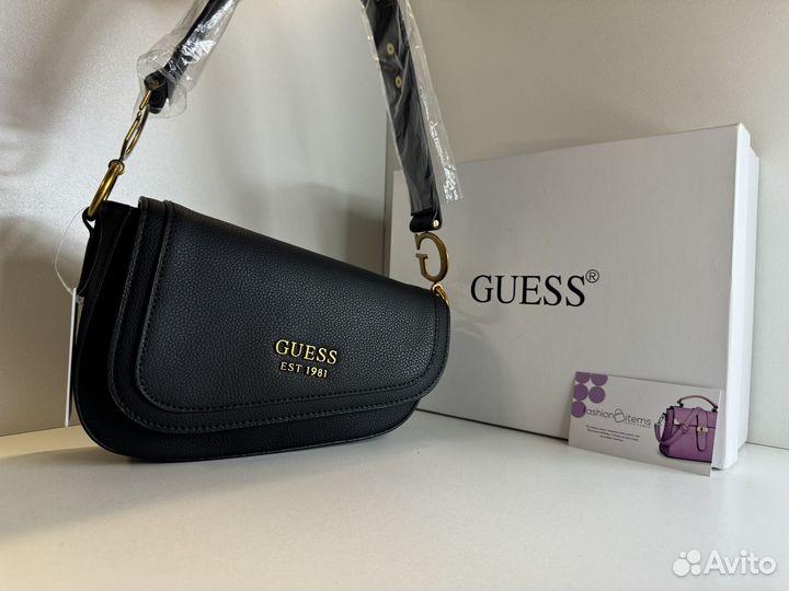 Сумка Guess dream (седло) black