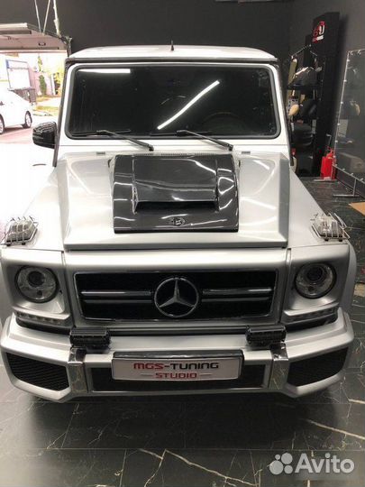 Комплект карбон тюнинга Mercedes G-class 463 Гелик