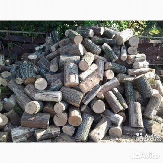 Дрова сухие колотые дуб