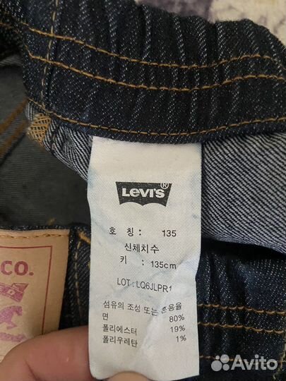 Джинсы levis новые 135
