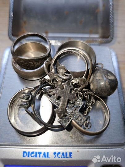 Серебро изделия, лом