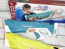 Водный пистолет детский бластер на аккумуляторе