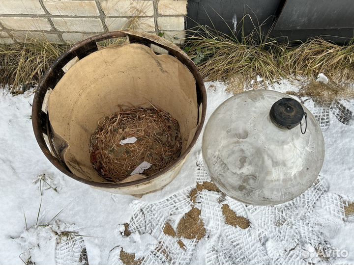 Бутыль винная пузатая 50л