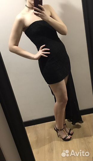 Вечернее платье черное