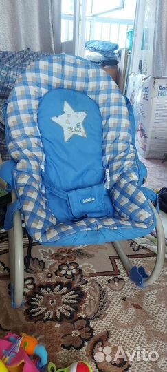 Детское кресло шезлонг