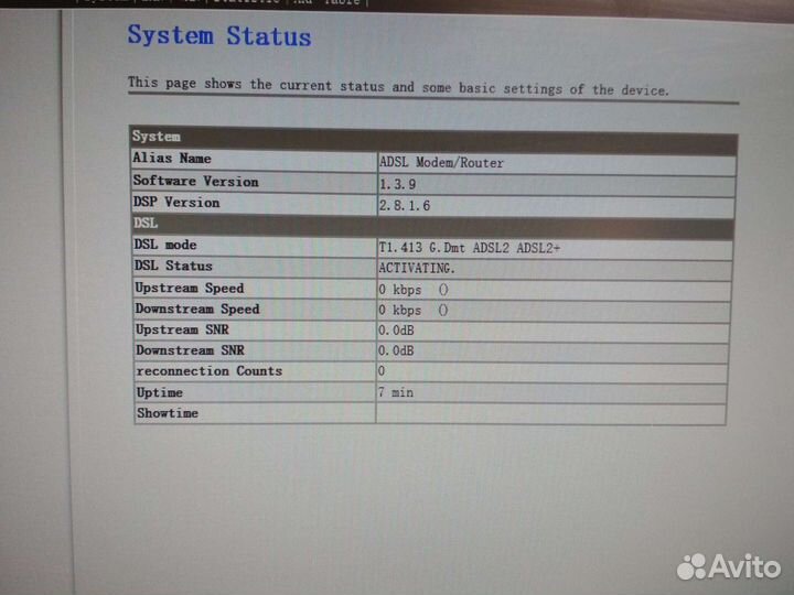 Роутер adsl