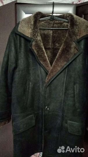 Дубленка натуральная мужская 50 52