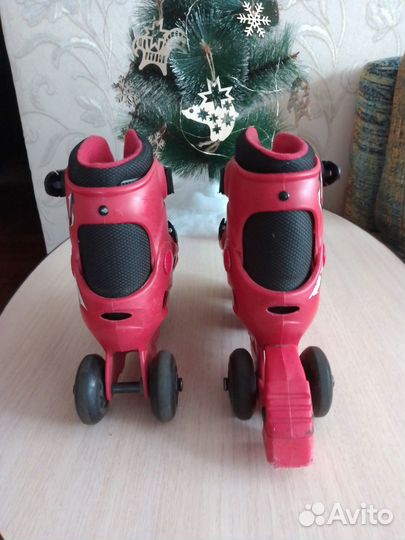 Ролики детские 30-33 + защита+шлем+сумка