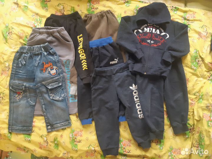 Одежда на мальчика 86- 92 пакетом