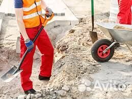 Землекопы разнорабочие