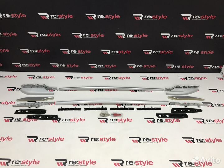 Рейлинги на Крышу Nissan X-Trail 32 Серебро