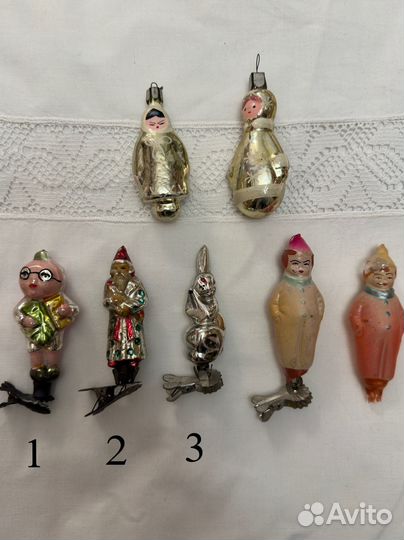 Коллекционные елочные игрушки СССР