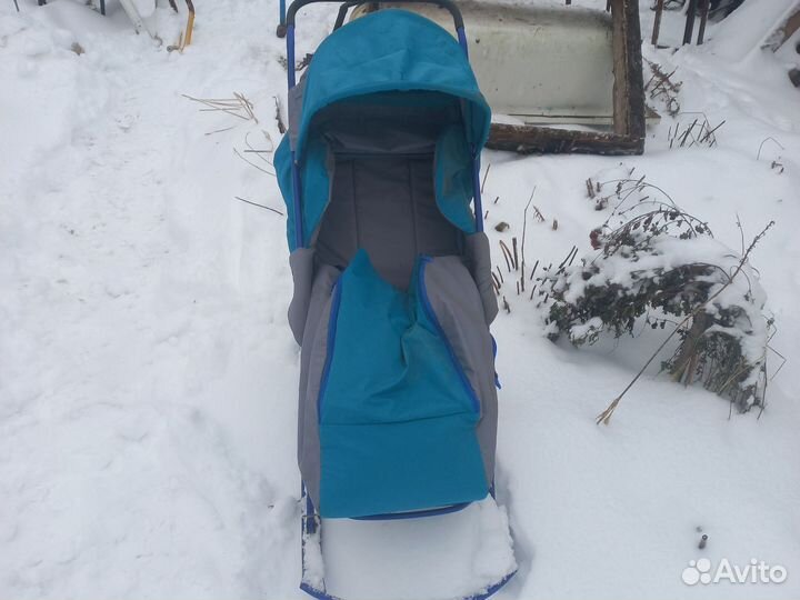 Детские санки коляска