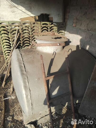 Бочка алюминиевая бу