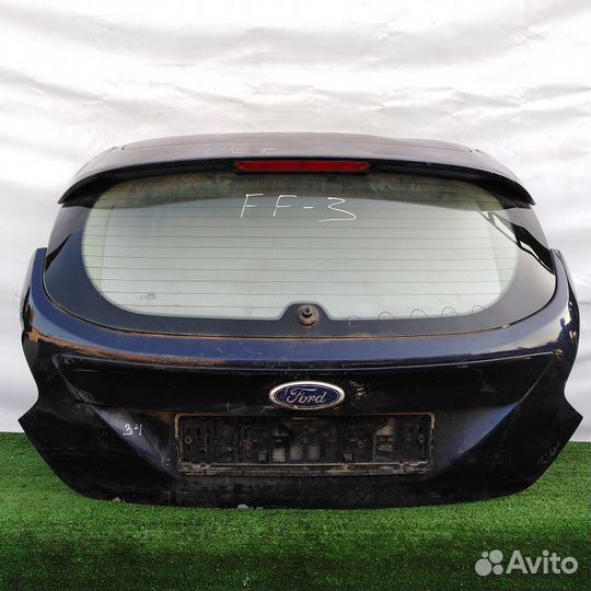 Крышка багажника ford focus 3 2011- хэтчбек синяя