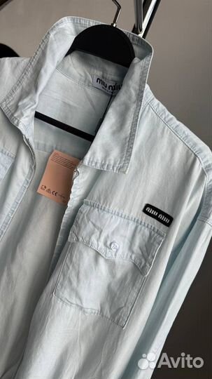 Рубашка miu miu женская