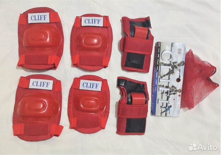 Щитки защита ролики/скейт Cliff YD-0024 размер М