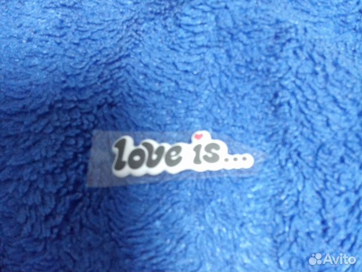 Наклейки Love is