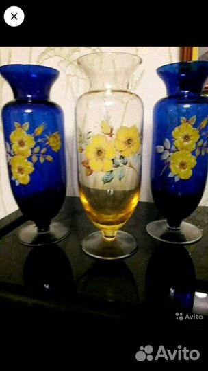 Вазочки из тонкого стекла