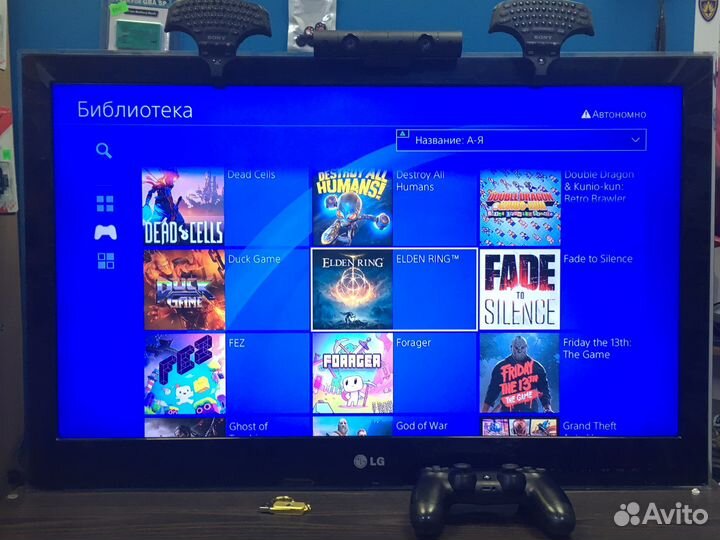 PlayStation 4 Прошитая 9.0+32 игры