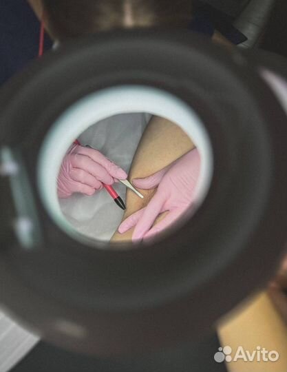 Косметологическая лампа лупа напольная бу