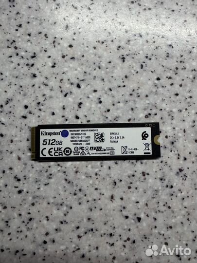 Ssd m2 kingston 500gb