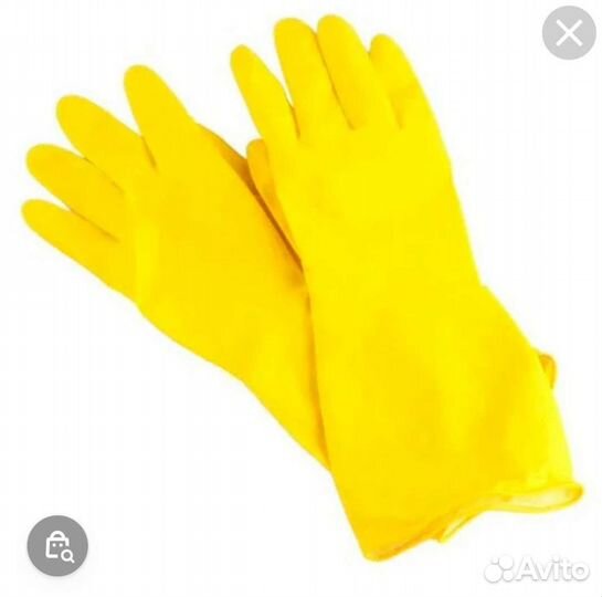 Перчатки резиновые хозяйственные