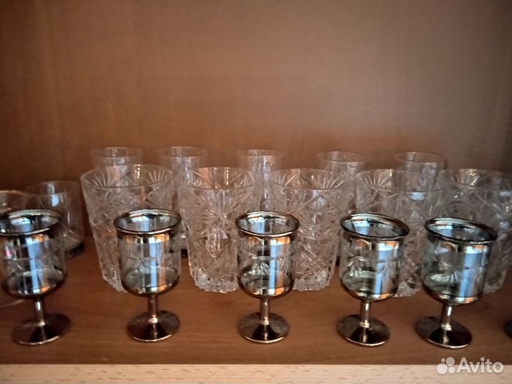 Тарелки, рюмки, посуда СССР. Винтаж