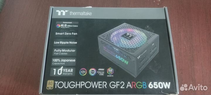Thermaltake toughpower gf2 650w блок питания