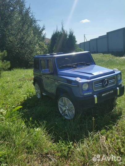 Детский электромобиль mercedes amg g65