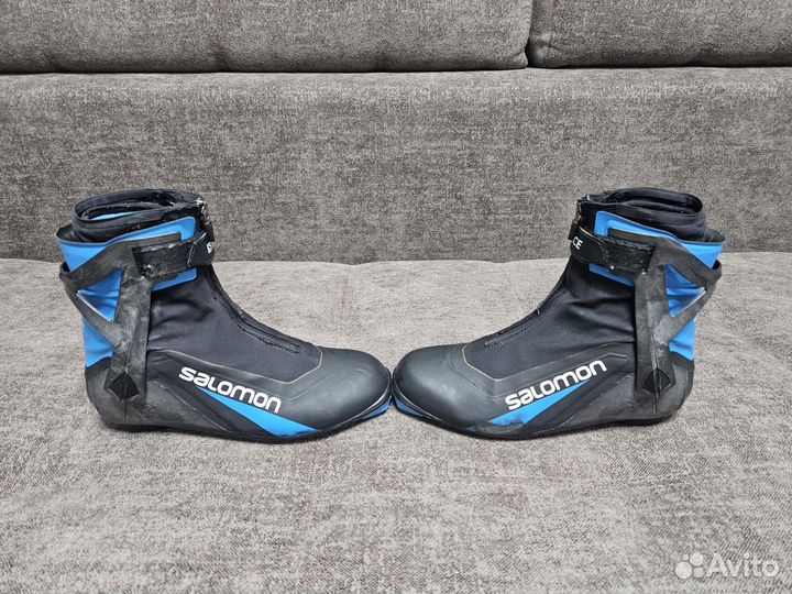 Коньковые ботинки salomon s race carbon