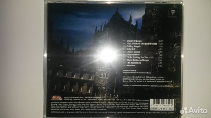 Rob rock CD