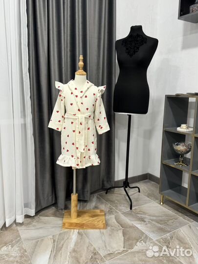 Халат банные детские и взрослые