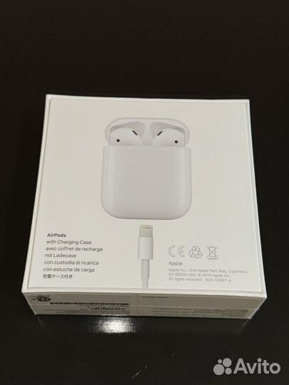 Apple Air Pods 2 (MV7N2) белые