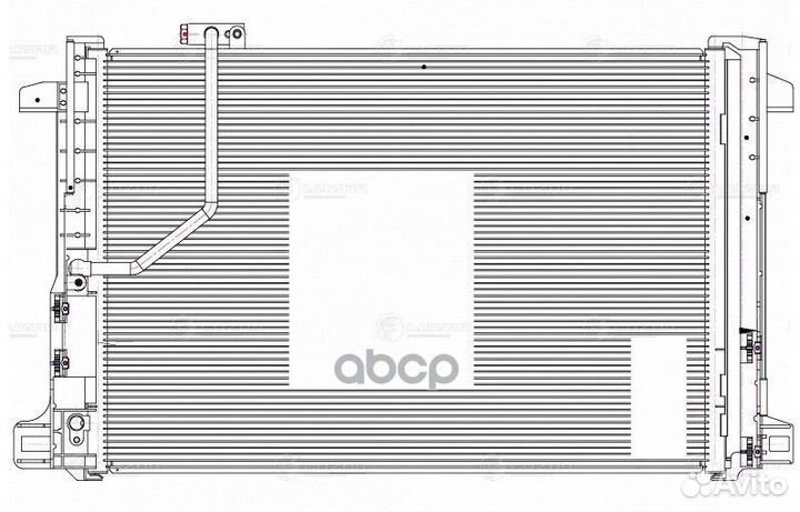 Радиатор кондиц. для а/м Mercedes-Benz C (W204)