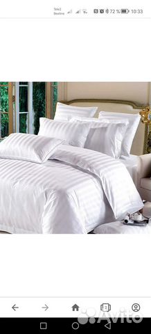 Varol Комплект пост белья белый 2 сп,200*220 сатин