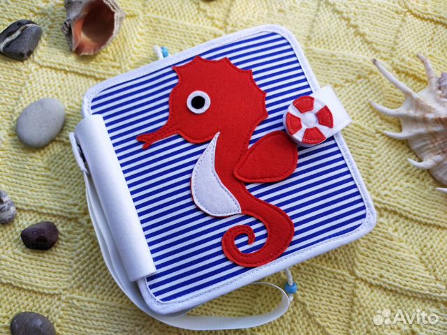 Развивающая книжка из фетра