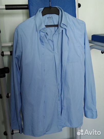 Рубашки школьные M&S, 15-16 лет, рост 170