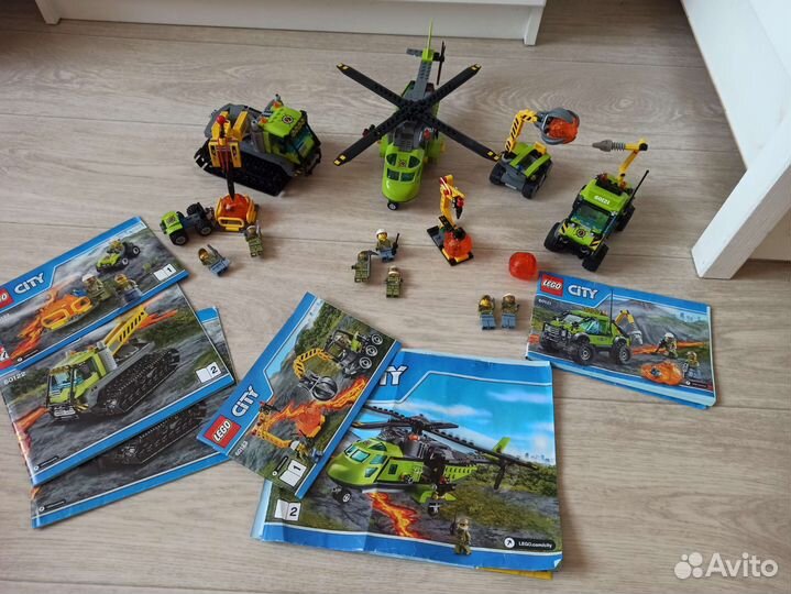 Lego City Набор Исследователей вулканов 60121-123
