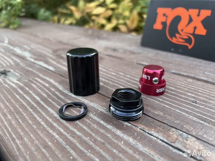 Регулировка HSR/LSR, гайка и крышка - FOX Grip2