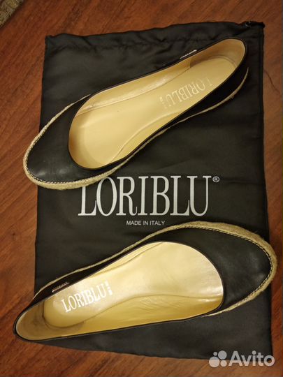 Кожанные балетки Loriblu, 38 размер (Италия)